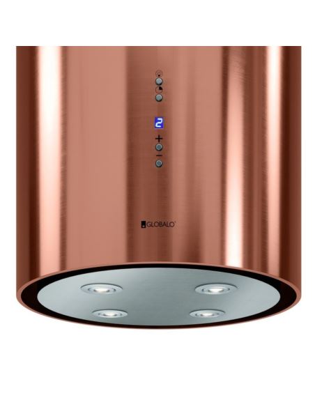 Okap kuchenny Globalo Asterio Isola 39.1 Miedź