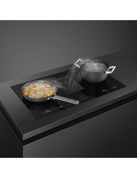 Płyta zint. z okapem Smeg HOBD482D