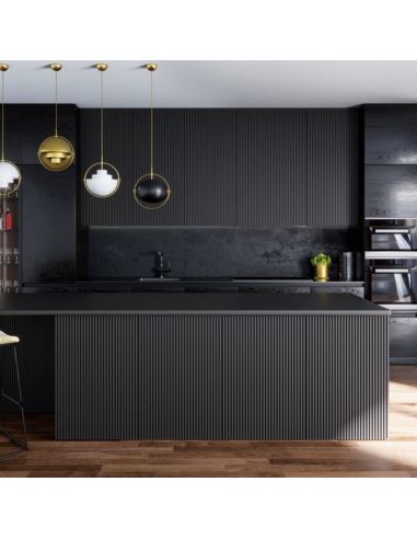 Okap kuchenny Globalo Desolero 90.1 Black