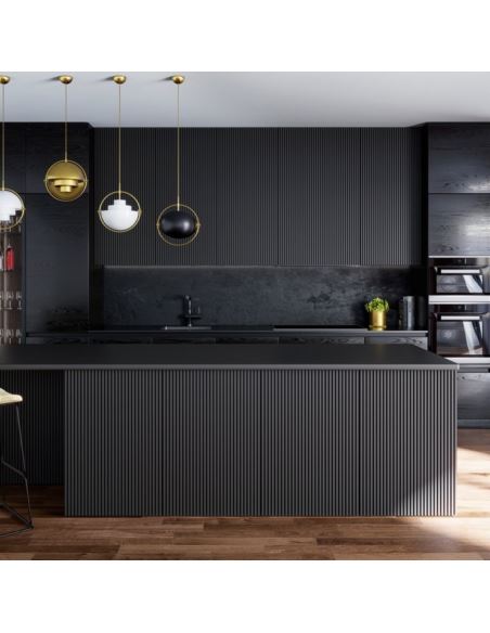 Okap kuchenny Globalo Desolero 90.1 Black