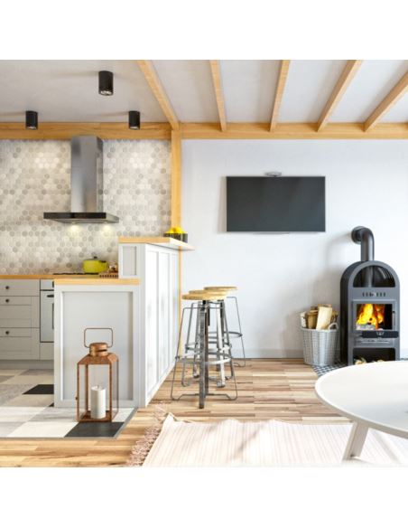 Okap kuchenny Globalo Nidaro 60.4 Black