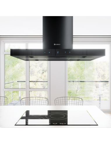 Okap kuchenny Globalo Verta Isola 90.2 Black