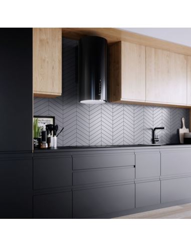 Okap kuchenny Globalo Heweno 39.3 Black