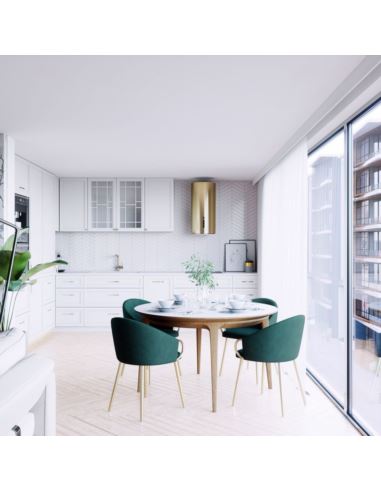 Okap kuchenny Globalo Heweno 39.3 Light Gold