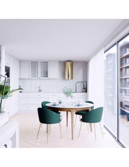 Okap kuchenny Globalo Heweno 39.3 Light Gold