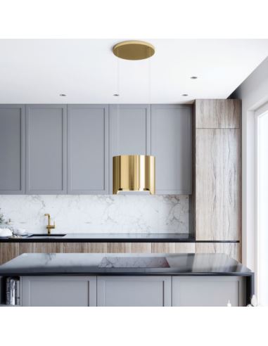 Okap kuchenny Globalo Arenoflow 39.3 Light Gold