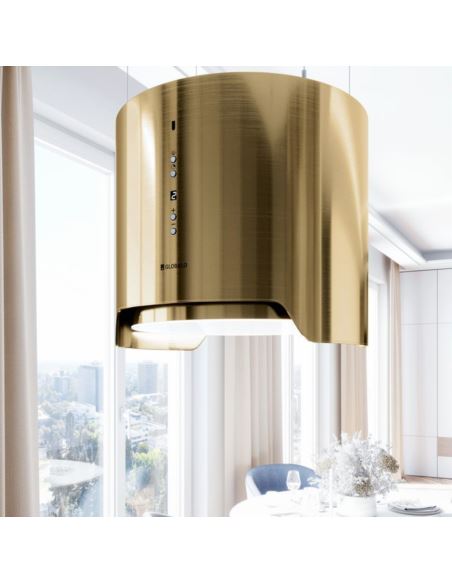 Okap kuchenny Globalo Arenoflow 39.3 Light Gold