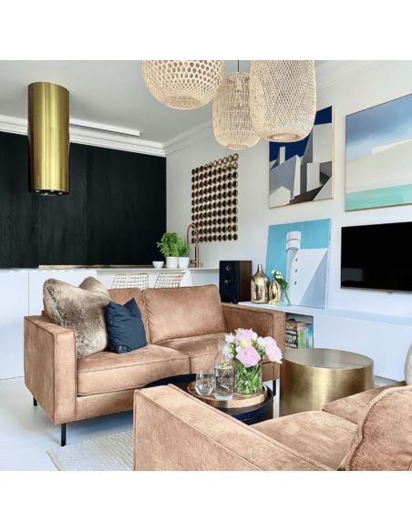 Okap kuchenny Globalo Cylindro Isola 39.6 Gold