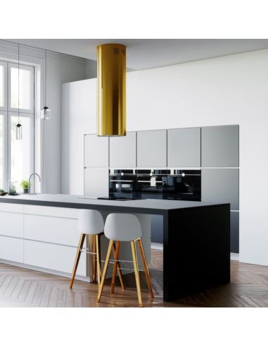 Okap kuchenny Globalo Cylindro Isola 39.6 Gold