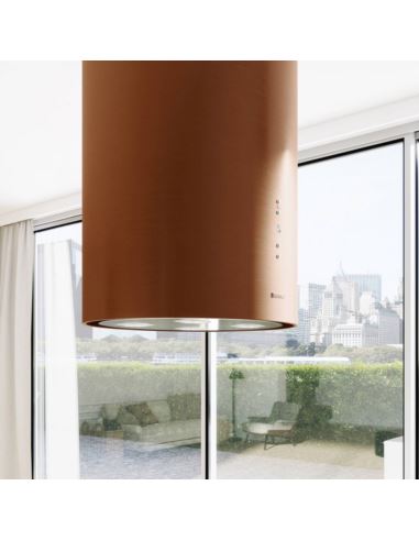 Okap kuchenny Globalo Cylindro Isola 39.6 MiedźMat