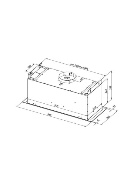 Okap kuchenny Globalo Amadio 60.2 Inox