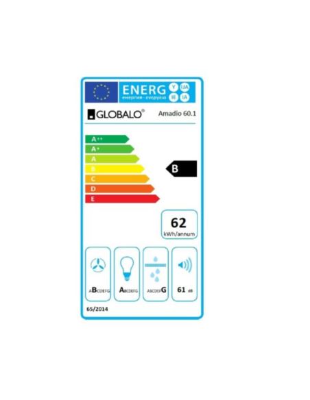 Okap kuchenny Globalo Amadio 60.2 White