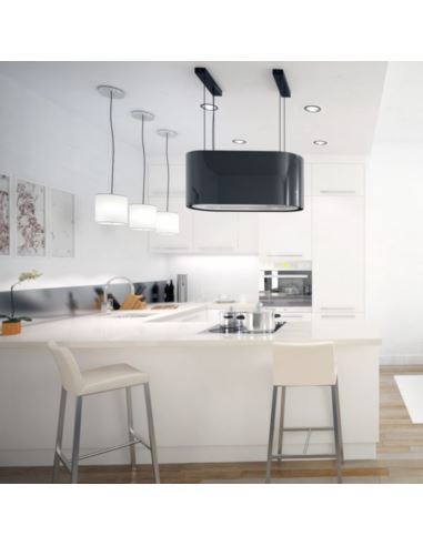 Okap kuchenny Globalo Argentelo 80.4 Black