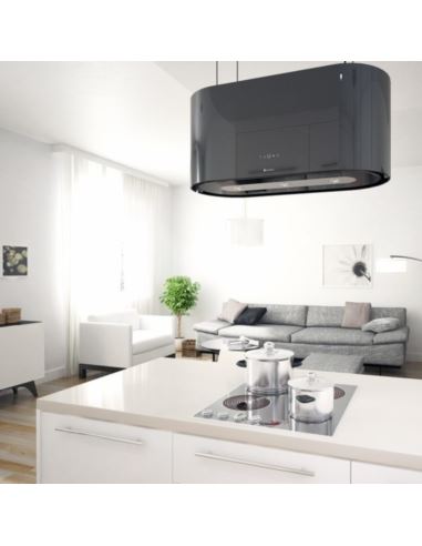 Okap kuchenny Globalo Argentelo 80.4 Black