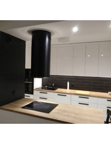 Okap kuchenny Globalo Cylindro Isola 39.4 Black