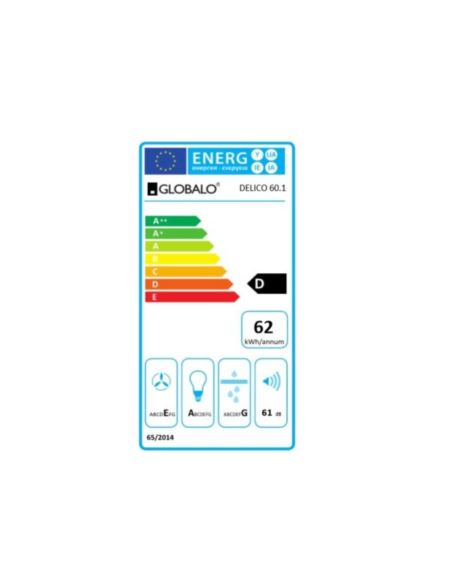 Okap kuchenny Globalo Delico 60.1 White