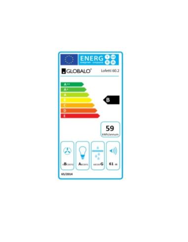 Okap kuchenny Globalo Lofetti 60.2 White