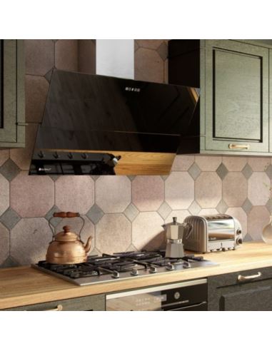 Okap kuchenny Globalo Mirida 90.3 Black