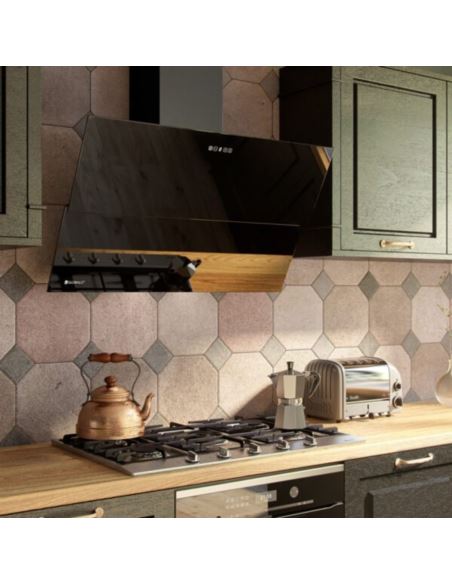 Okap kuchenny Globalo Mirida 90.3 Black/BL