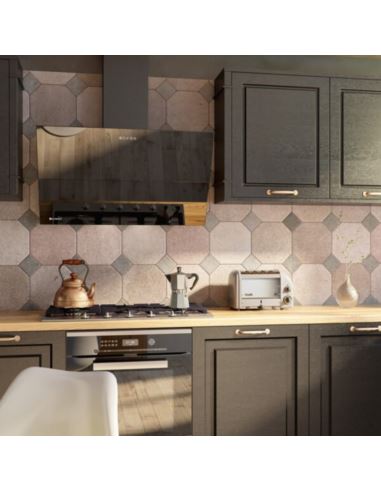 Okap kuchenny Globalo Mirida 90.3 Black/BL