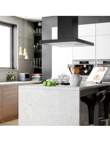 Okap kuch. Globalo Nomina Isola 90.4 Sensor Black