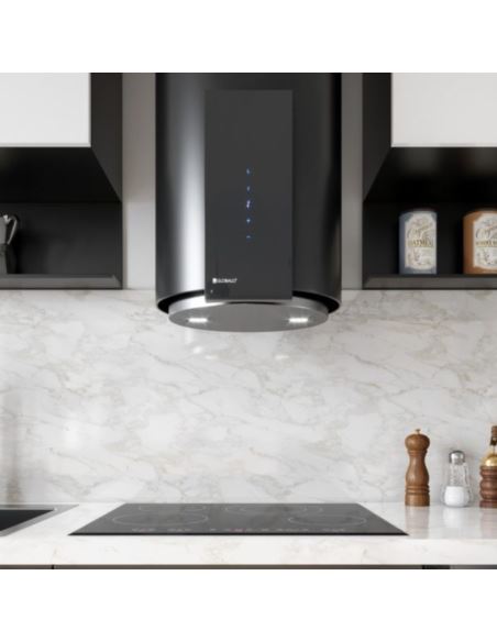 Okap kuchenny Globalo Roxano 39.1 Black