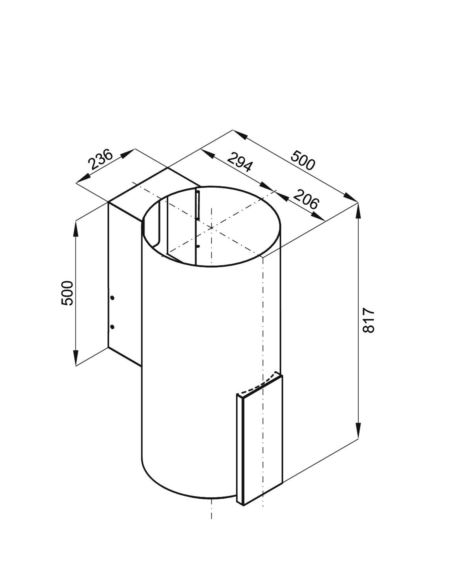 Okap kuchenny Globalo Roxano 39.1 Inox