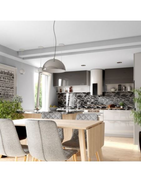 Okap kuchenny Globalo Roxano 39.1 White