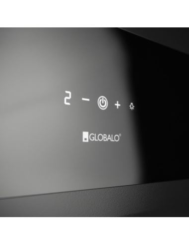 Okap kuchenny Globalo Tudara 80.4 Black