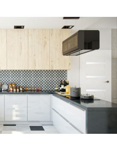 Okap kuchenny Globalo Tudara 80.4 Black