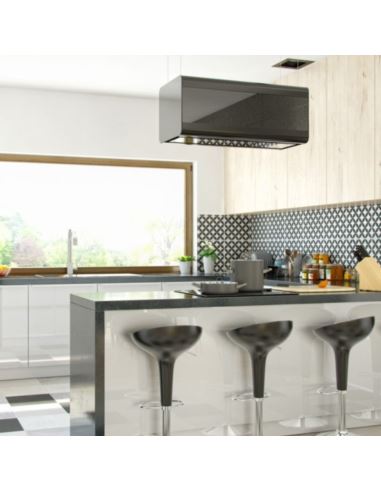 Okap kuchenny Globalo Tudara 80.4 Black