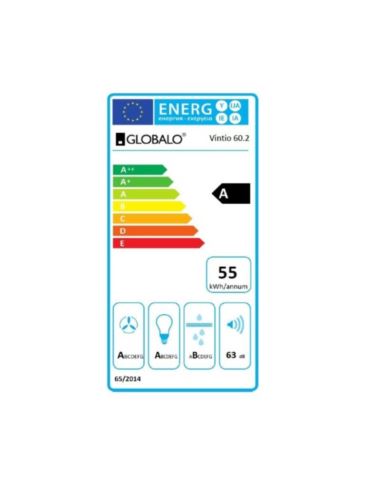 Okap kuchenny Globalo Vintio 60.2 Black