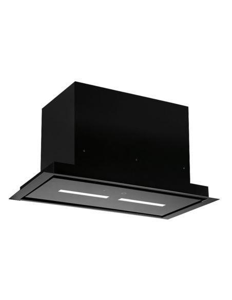 Okap Lord L-O18 60cm czarne szkło TC silent