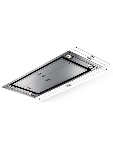 Okap Faber HEAVEN 2.0 EV8+ X 90