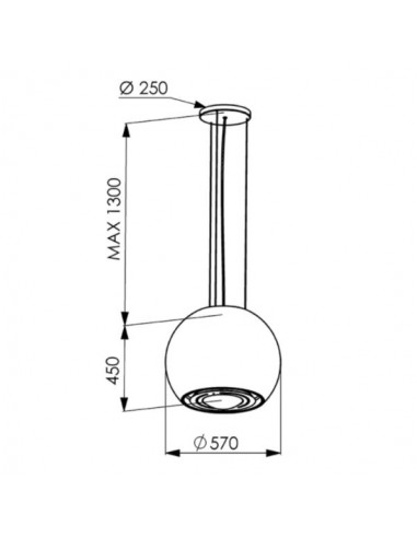 Okap Galvamet Globe 57/F