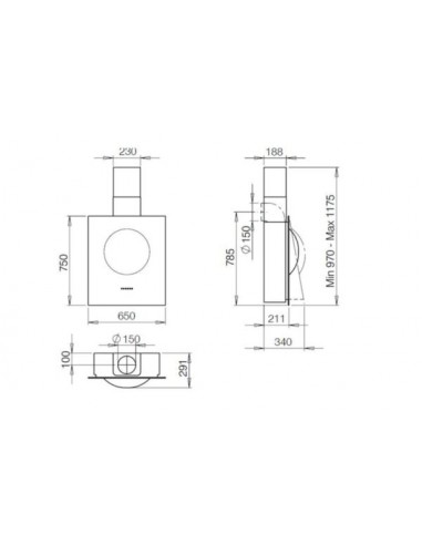 Okap Galvamet Sphera 65/F