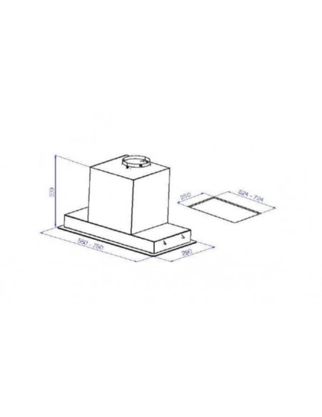 Okap Galvamet Breeze 75/A