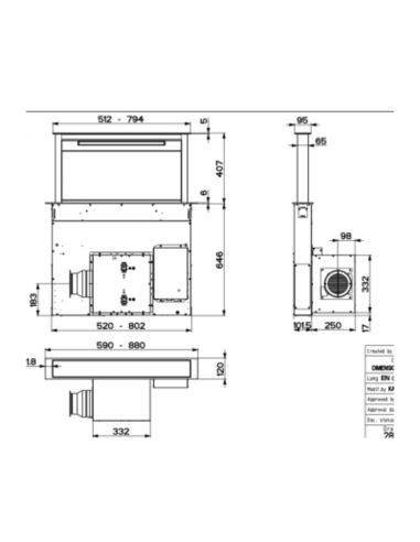 Okap Faber FABULA EVO+ BK 60