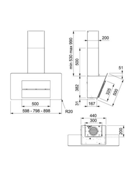 Okap Franke FMA 905 WH