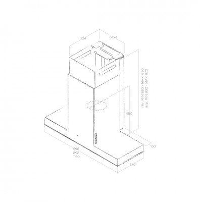 Okap Elica HAIKU BL/A/60