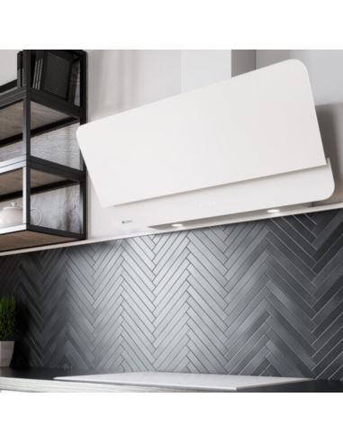 Okap kuchenny Globalo Wrotma 90.1 White