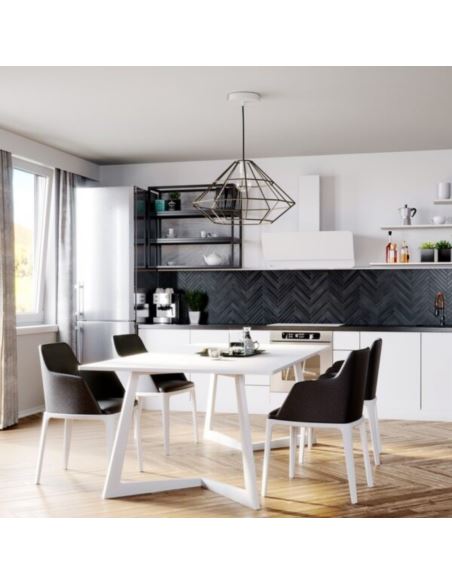 Okap kuchenny Globalo Wrotma 90.1 White