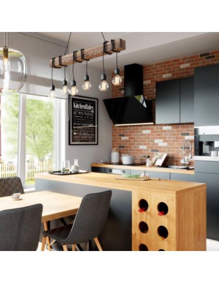 Okap kuchenny Globalo Zenesor 90.1 Black