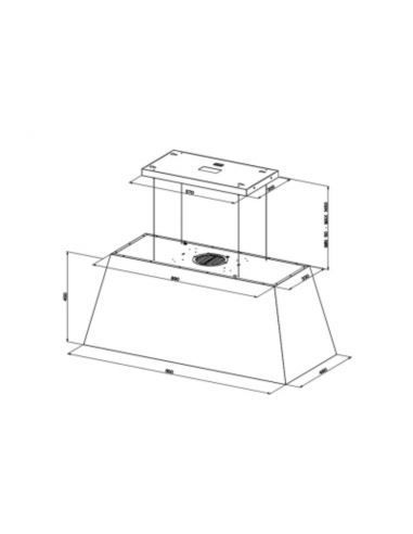Okap Faber CHLOE XL ISOLA CG MATT