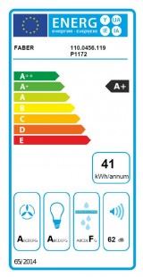 Okap Faber GLAM-LIGHT EVO DG/LG