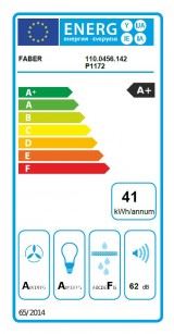 Okap Faber GLAM-LIGHT EVO WG1C/WG3C