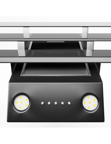 Okap kuchenny Globalo Divergo 60.1 Black Eko Max