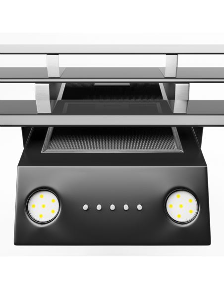 Okap kuchenny Globalo Divergo 60.1 Black Eko Max