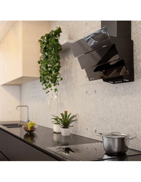 Okap kuchenny Globalo Divergo 60.1 Black Eko Max