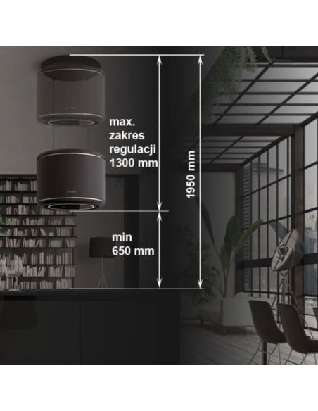 Okap Faber ODETTE GREY MATT